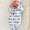 Little brother knot gown + hat set bamboo