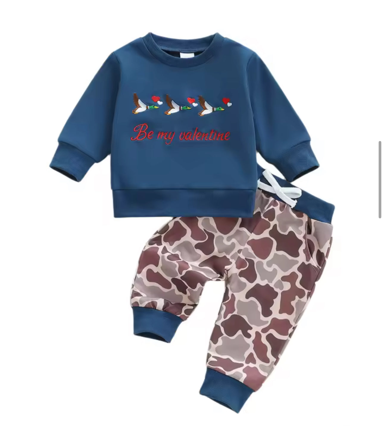 Camo duck heart set