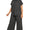 Plus black pant set