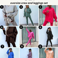 Sweatshirt legging set
