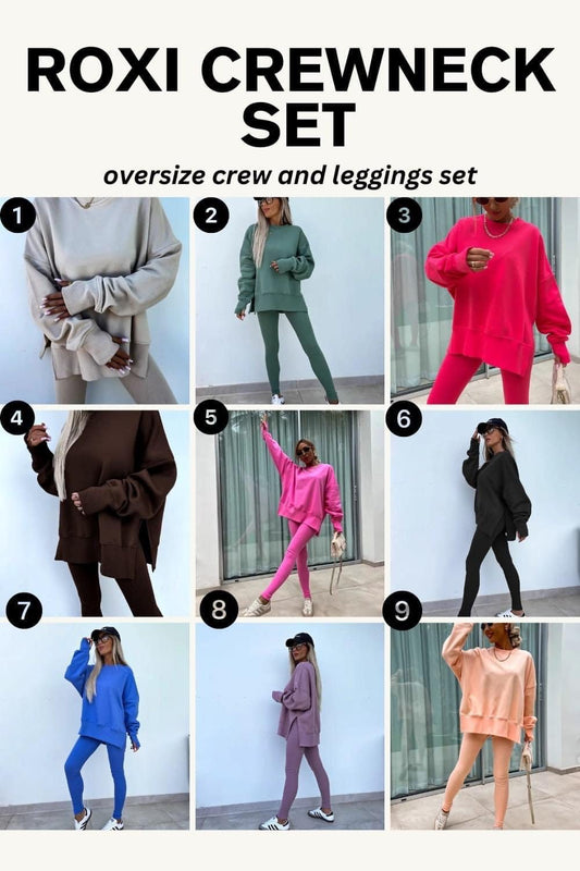 Sweatshirt legging set