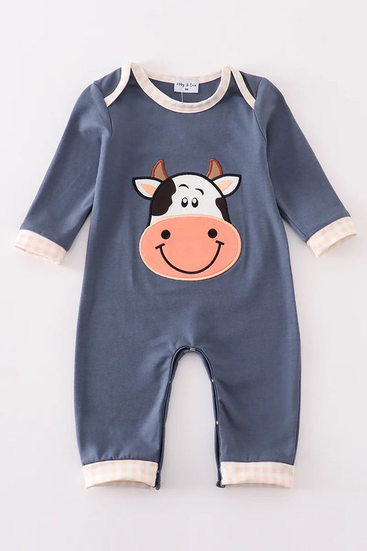 Cow boys romper