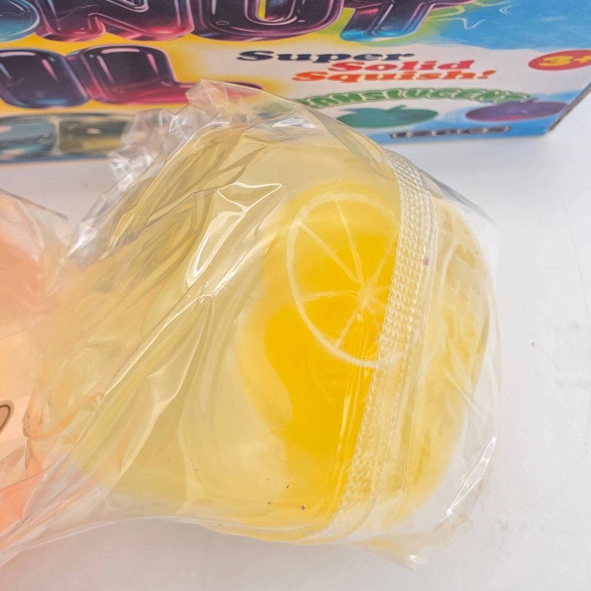 Vaseline Fruit Ball Squishy Toy – Coconut Oil Jelly Squeeze