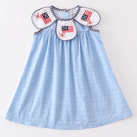 Patriotic flag dress