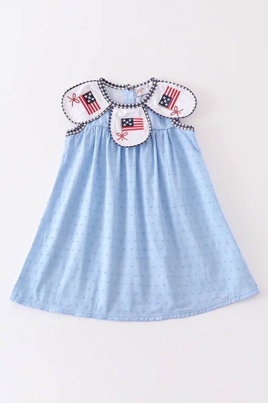 Patriotic flag dress
