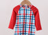 UPF 50 plaid Rashgaurd