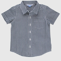 Ruggedbutts Navy gingham button down