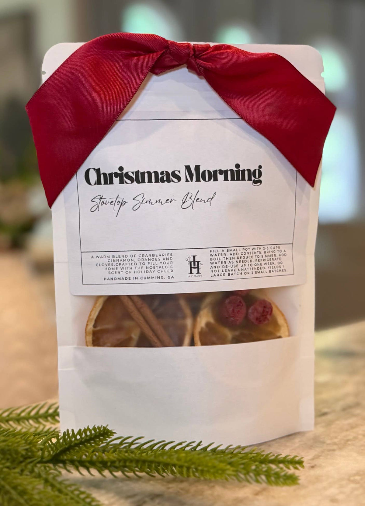 Christmas Morning Holiday Stovetop Simmer Blend Potpourri LG