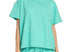 Solid mint short set
