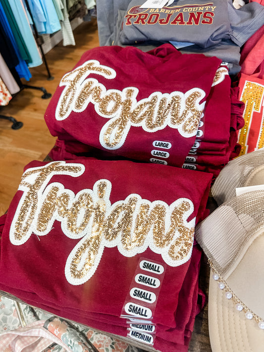 Appliqué TROJANS tee