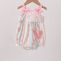Pink floral bubble