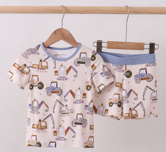 Excavator bamboo set