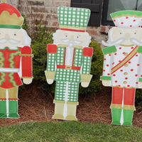 Festive yard sign