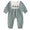 Christmas tree trio romper