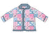 Pink & blue patchwork coat