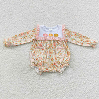 Girls pumpkin trio bubble