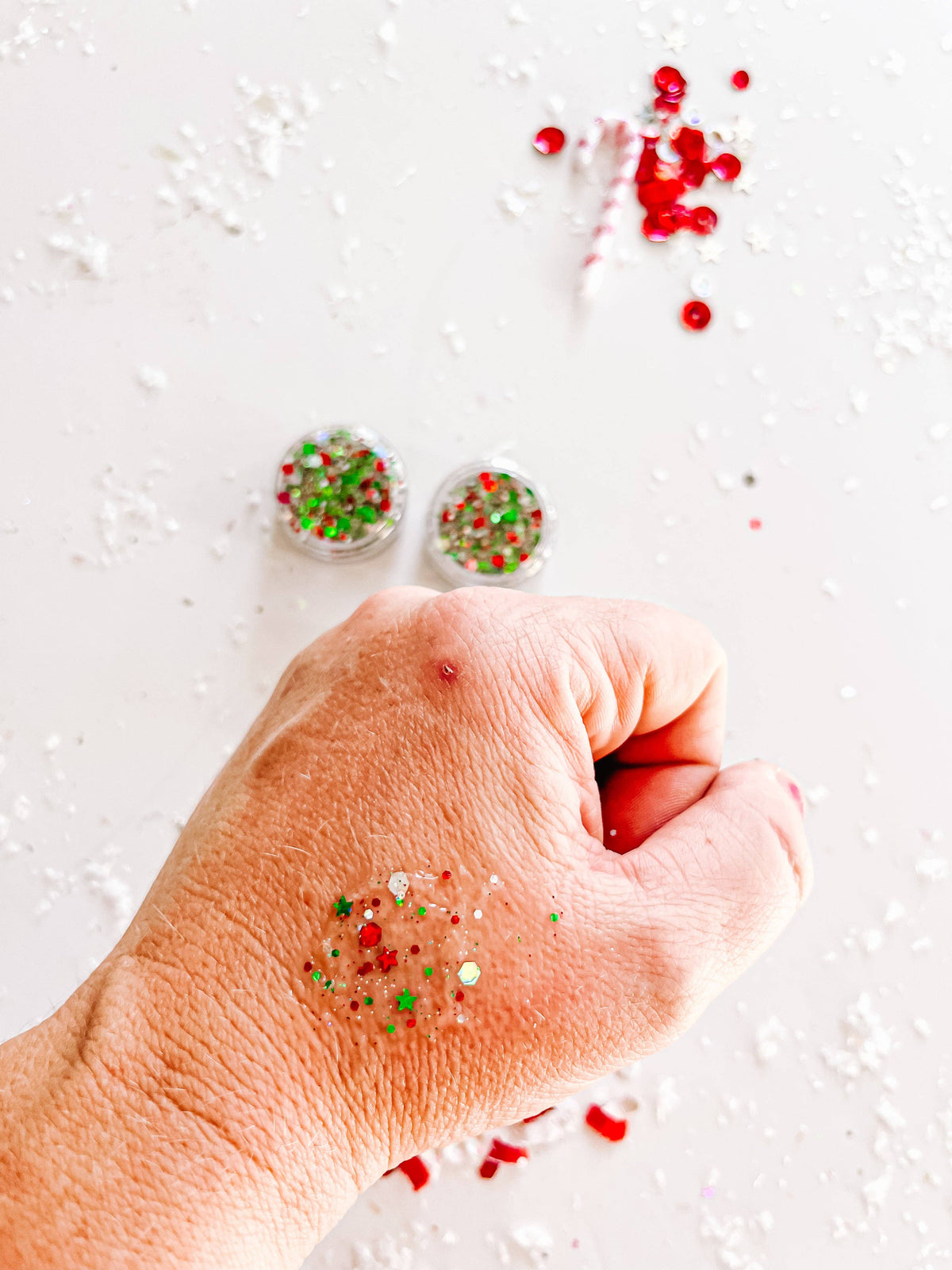 Holiday Hair Glitter Gel