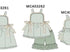 Green gingham girls set
