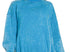 Acid wash pullover- ocean blue