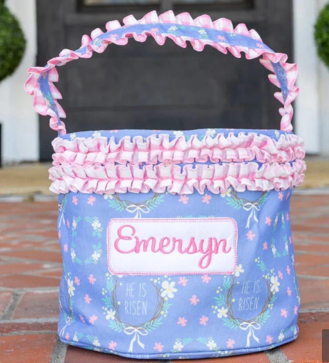 Easter Basket- INCLUDES NAME
