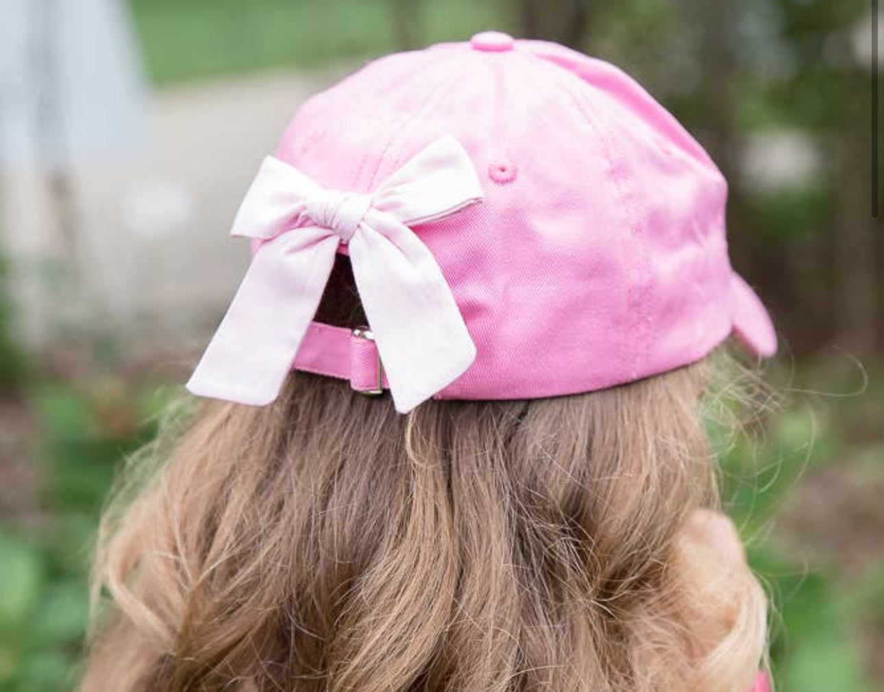 Princess crown bow back hat