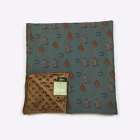 Long horn baby blanket