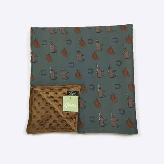 Long horn baby blanket