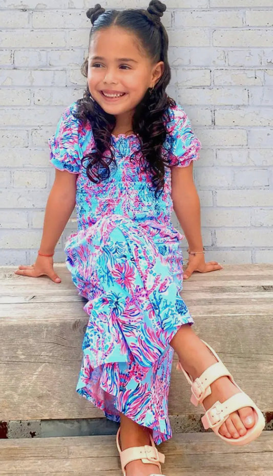 Blue pink reef set