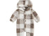 Checkered winter romper