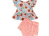 Sunflower Ruffle Short Set