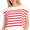 Red Striped sweater vest