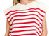 Red Striped sweater vest