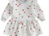 Ruffle heart dress