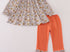 Floral smocked pant set