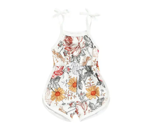 Vintage floral jumpsuit