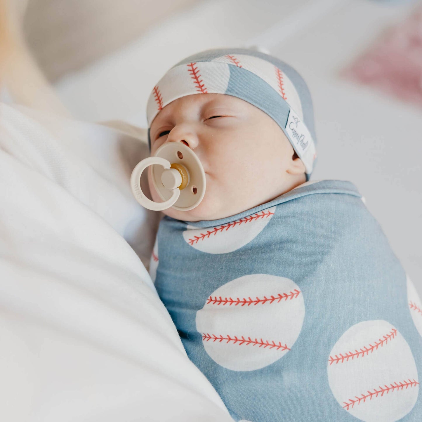 Knit Swaddle Blanket - Slugger