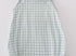 Green gingham boys bubble