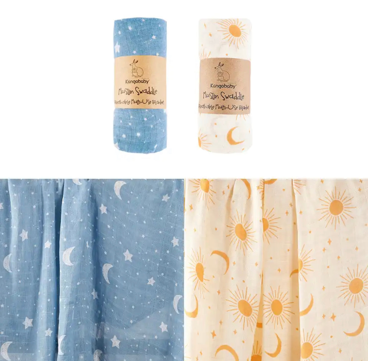 Multi Use Swaddle Blankets