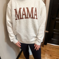 MAMA oatmeal knit sweater