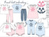 Blue pumpkin boys set