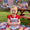 Smocked flag patriotic girls bubble