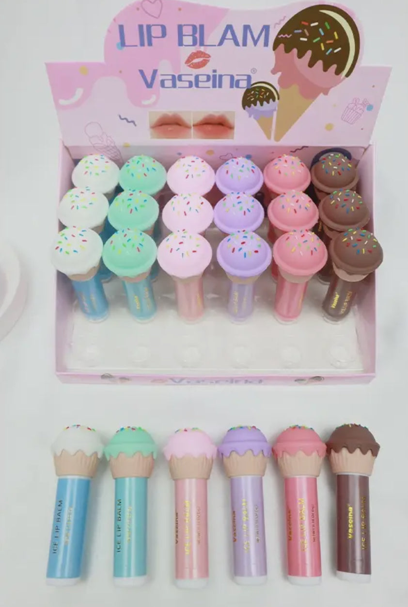 Ice cream lip balm