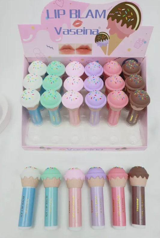 Ice cream lip balm