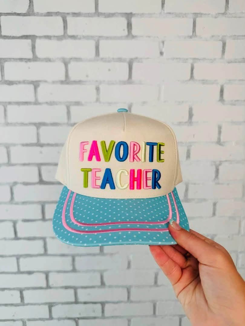 Favorite teacher trucker hat