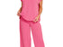 Fuchsia ribbed pant set