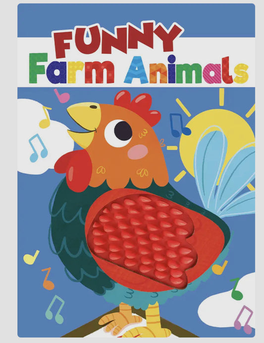 Funny farm animals book