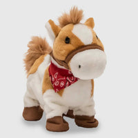 Barnyard buddies- horse singing & walking plush toy