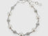 Kids sterling silver white pearl bracelet