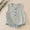 Mint button down baby bubble