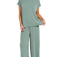 Jade ribbed set